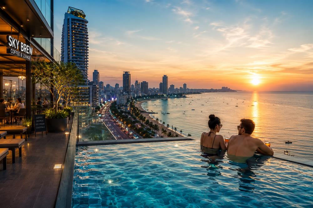 Modern condominium living in Pattaya with beachfront lifestyles, shared facilities, and city convenience.